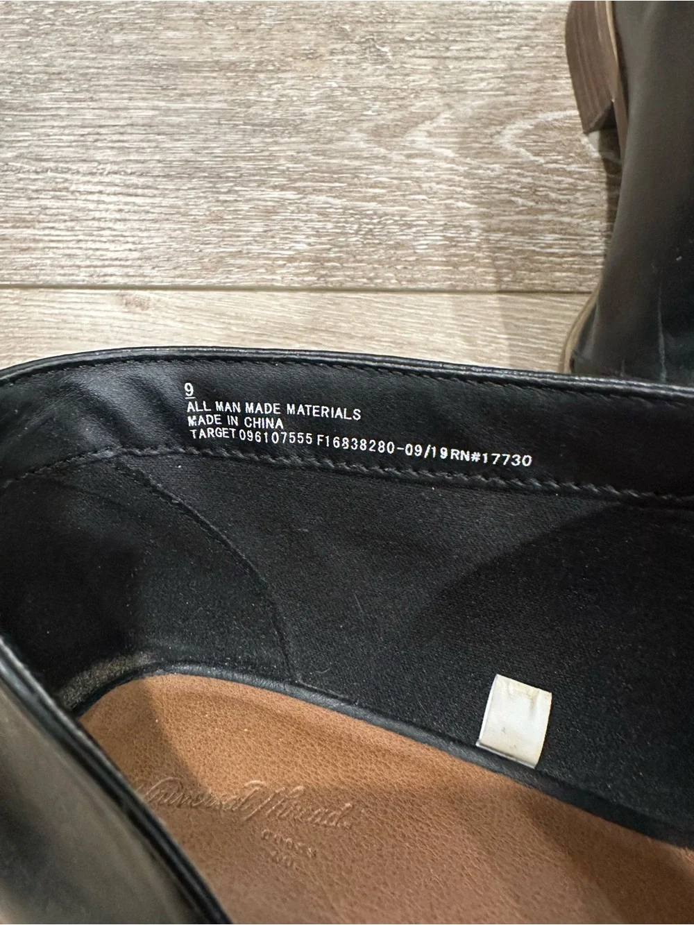 Target Women's Black Pointed D'Orsay Flats